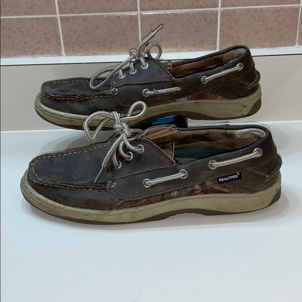 Realtree Camo Boat Shoes